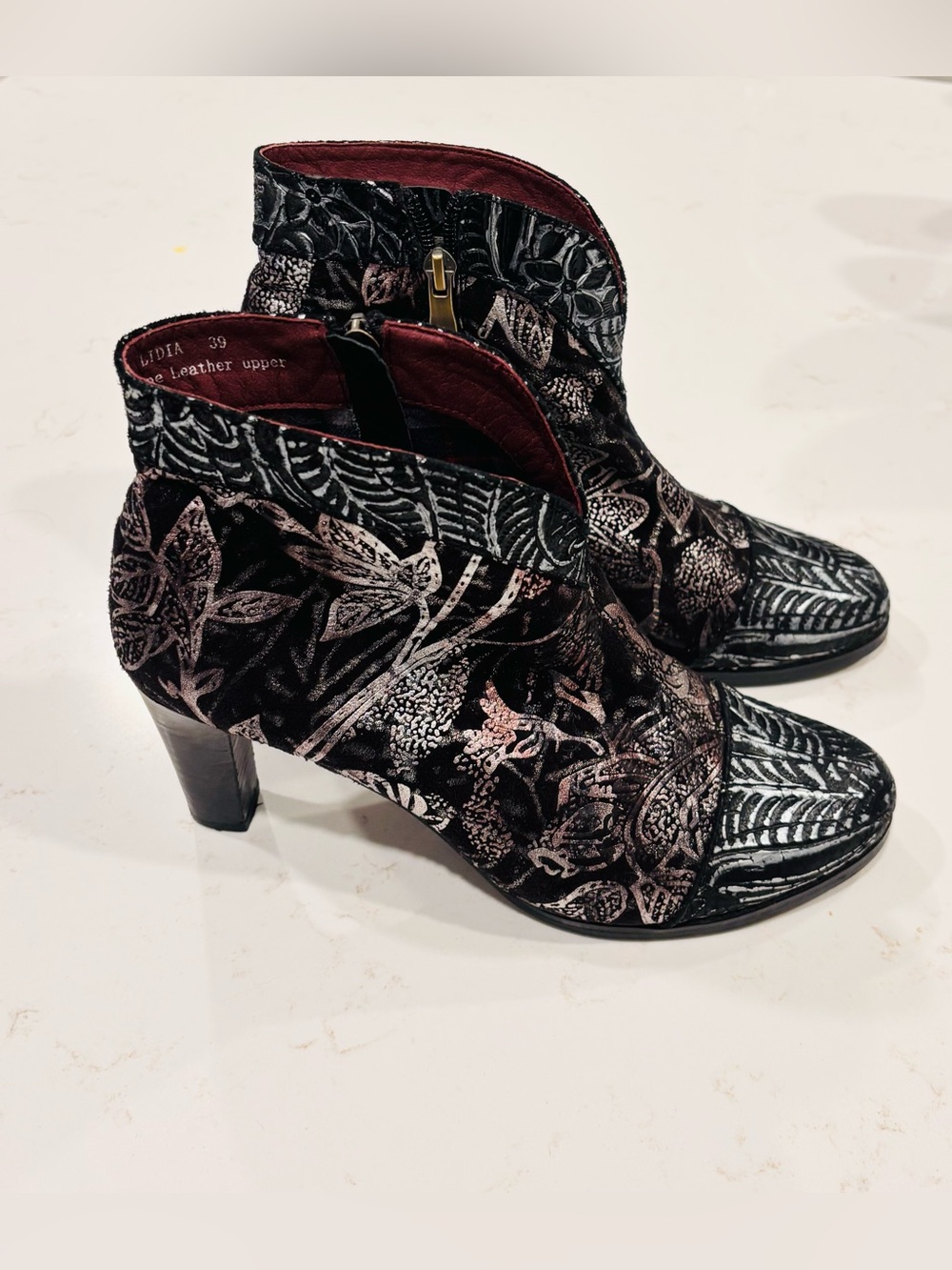L'Artiste by Spring Step Boots Booties size 39/ 8.5 Lydia